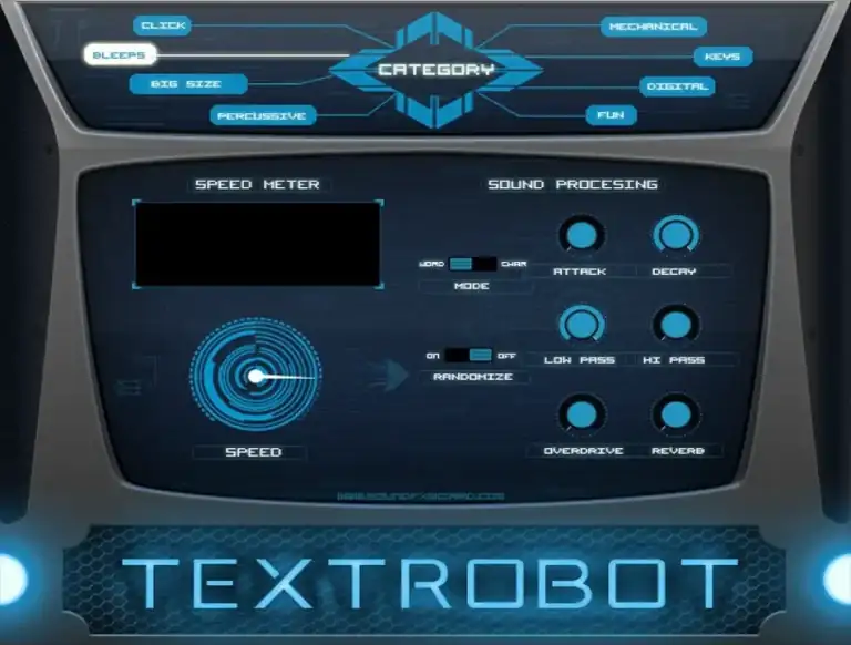 SoundFxWizard TEXTROBOT [KONTAKT] preview