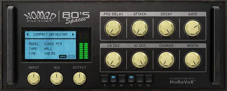 Nomad Factory 80s Spaces [MAC] preview