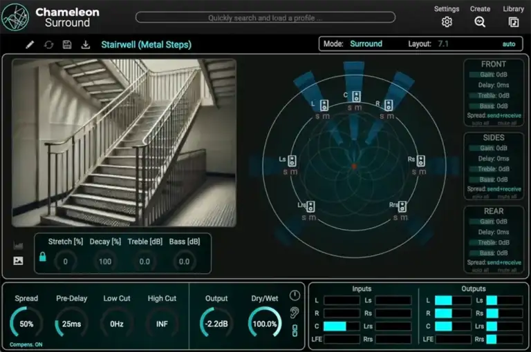 Accentize Chameleon Surround v1.1.3 [WiN] preview