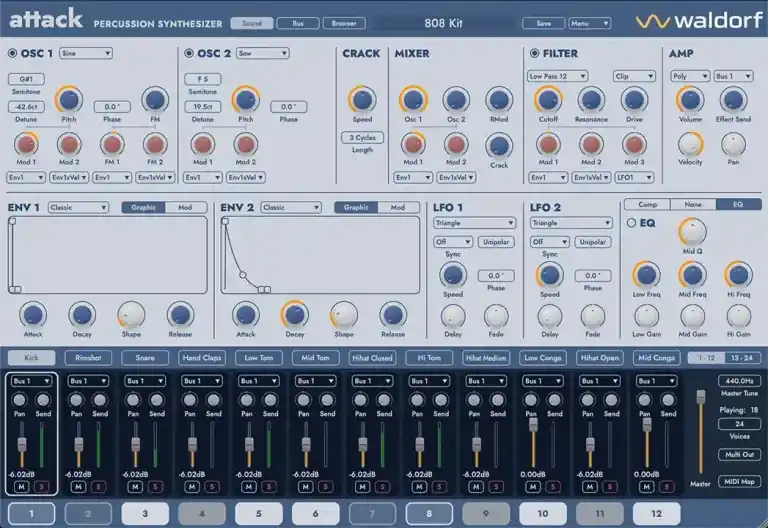 Waldorf Attack 3 v3.0.1 [WiN-MAC] preview