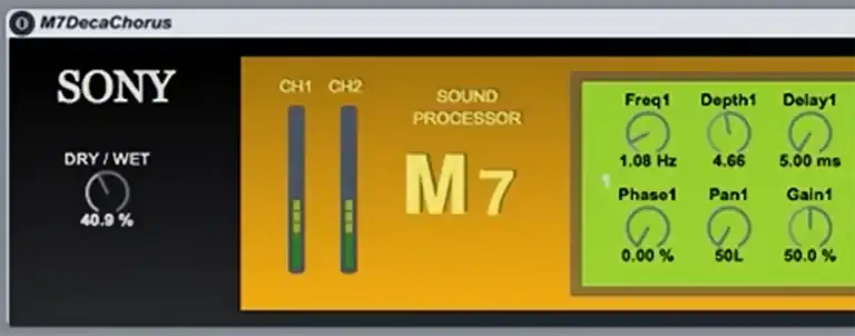 Akihiko Matsumoto Ableton M4L M7 DCH Deca Chorus [AMXD] preview