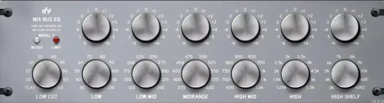Final Mix Software MIX BUS EQ III [WiN-MAC] preview