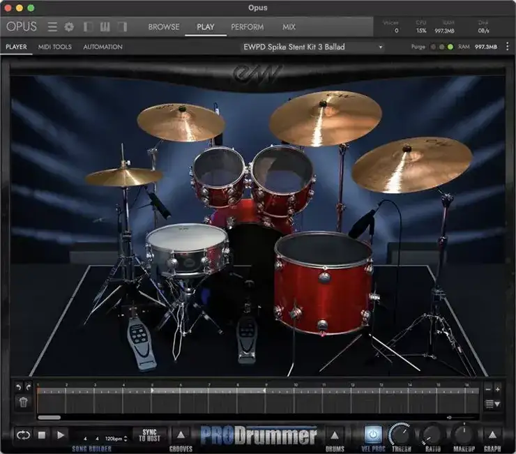 EastWest ProDrummer Spike Stent [WiN] preview