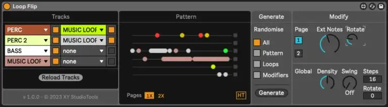XY StudioTools Loop Flip [Max for Live] preview