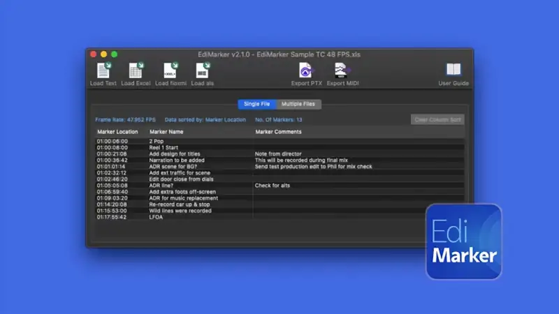 Sounds In Sync EdiMarker v2.2.0 [WiN] preview