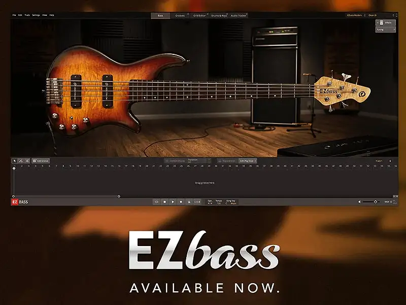 Toontrack EZbass (Mac) preview