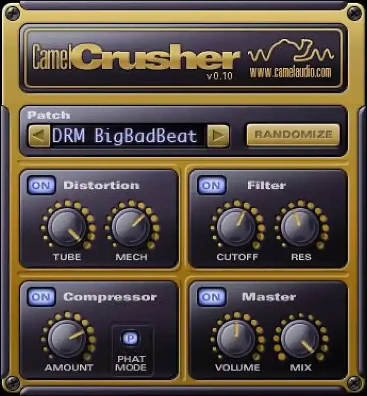 Camel Audio CamelCrusher v1.0.0 ARM [MAC] preview