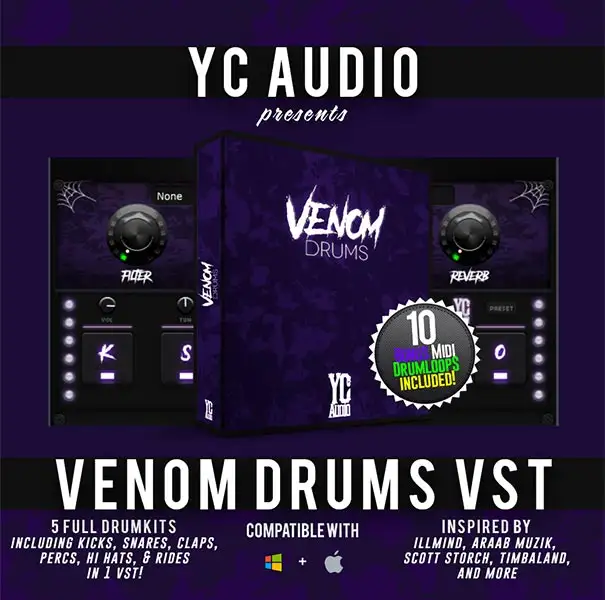 YC Audio Venom Drums VST (Mac) preview