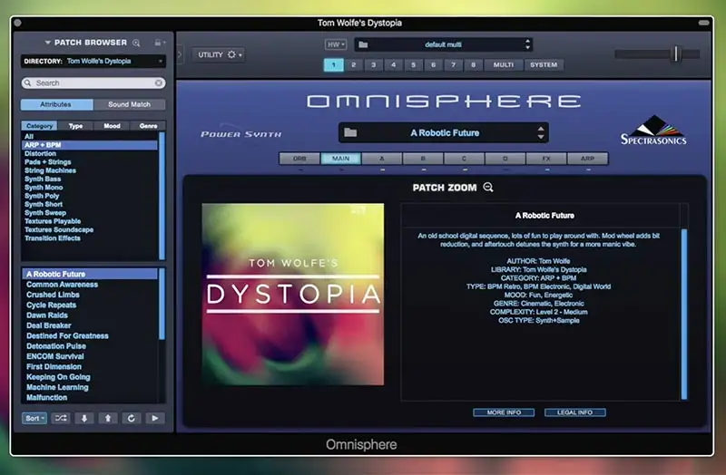 Tom Wolfe Dystopia for Omnisphere 2 preview