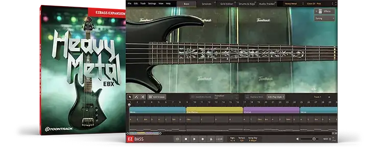 Toontrack Heavy Metal EBX (SOUNDBANK) [WiN-OSX] preview