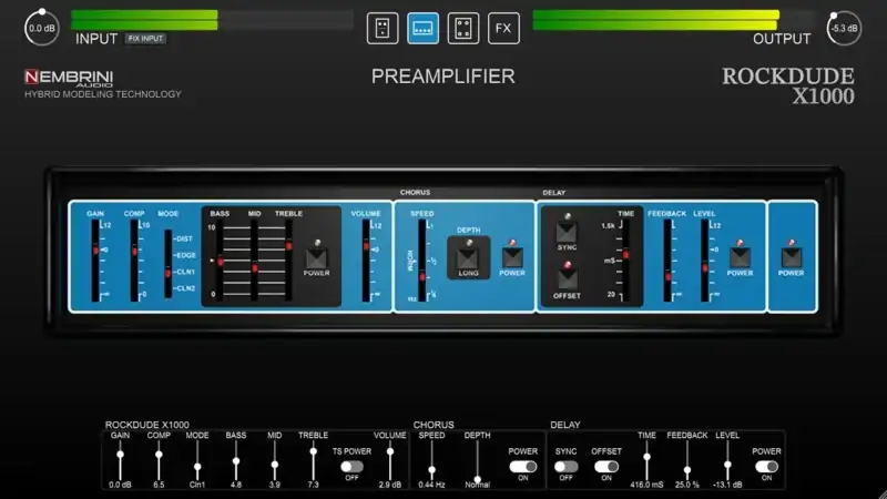 Nembrini Audio Rockdude X1000 [WiN] preview