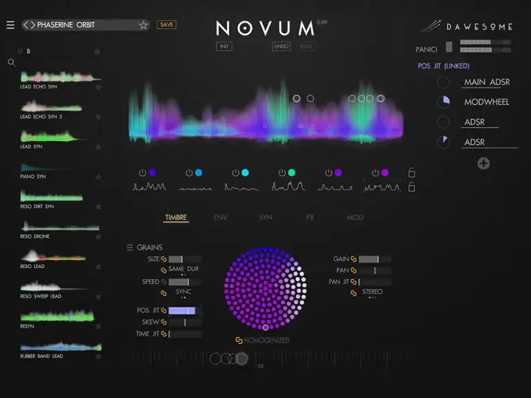 Dawesome Novum v1.21 [WiN] preview