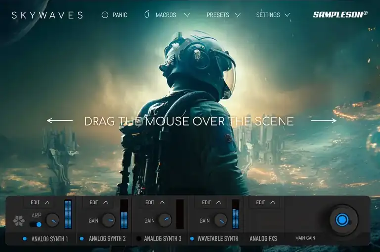 Sampleson SkyWaves [WiN] preview