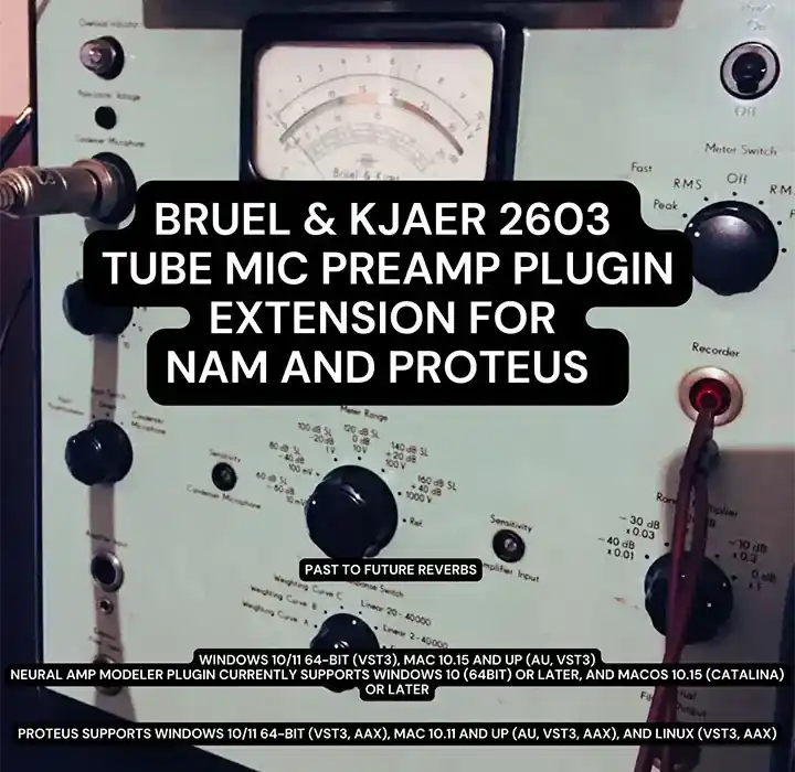 PastToFutureReverbs Bruel & Kjaer 2603 Tube Mic Preamp [NAM-PROTEUS] preview