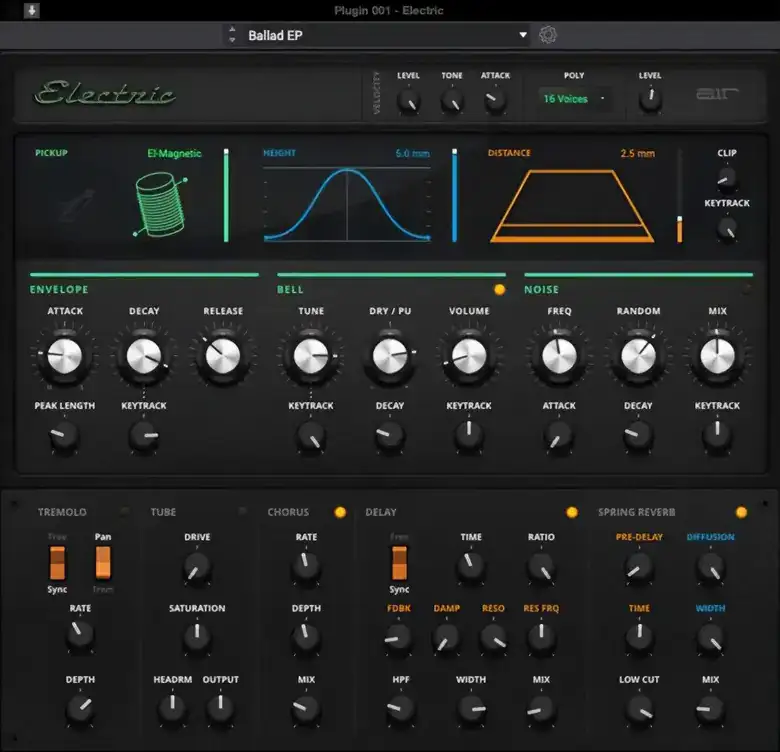 AIR Music Technology Electric v1.2 [WiN] preview
