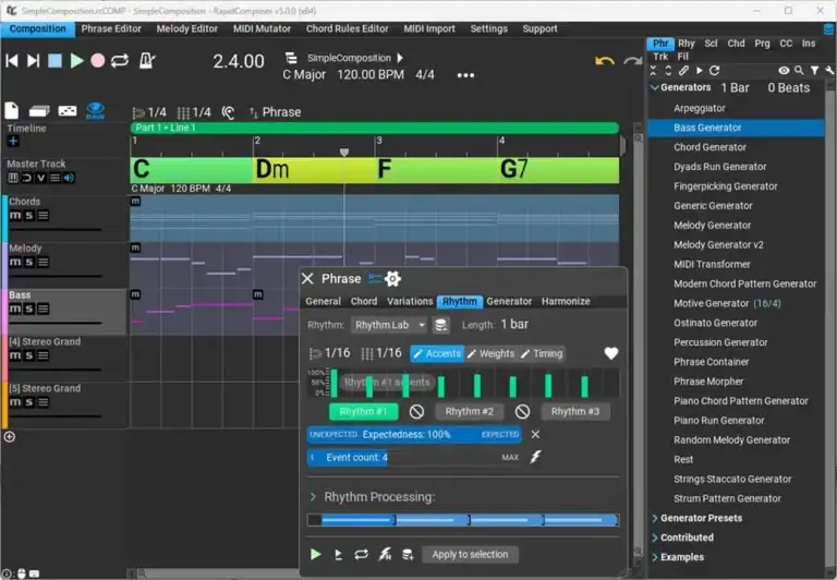 MusicDevelopments RapidComposer v5 [WiN-MAC] preview