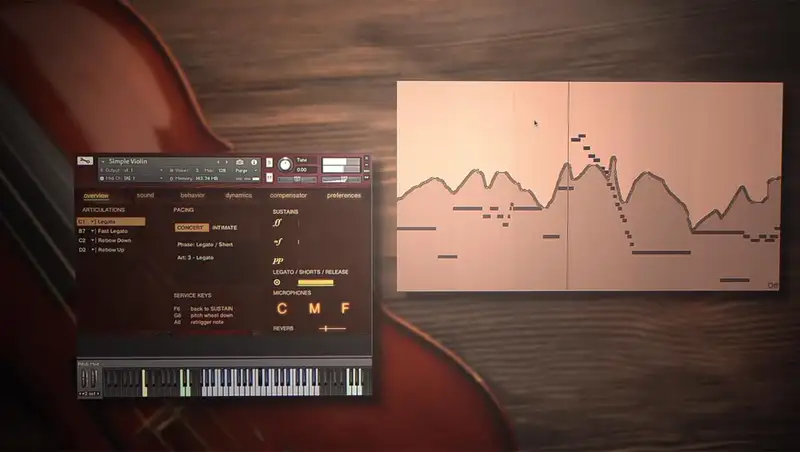 FluffyAudio Simple Violin (KONTAKT) preview