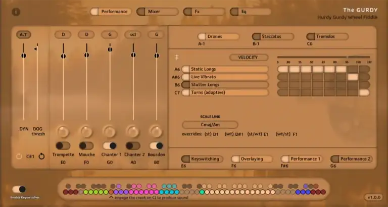 Insanity Samples The GURDY [KONTAKT] preview