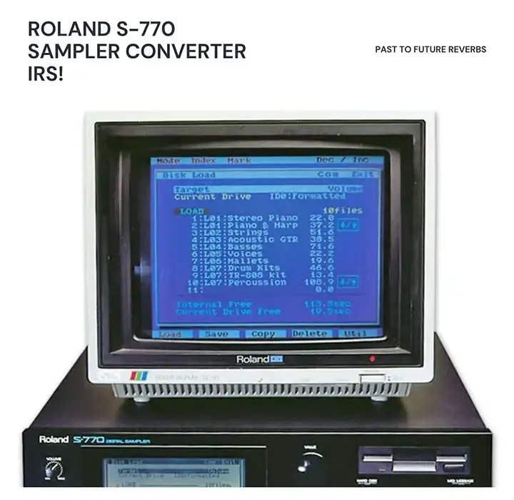 PastToFutureReverbs Roland S-770 Sampler Converter [IRs] preview