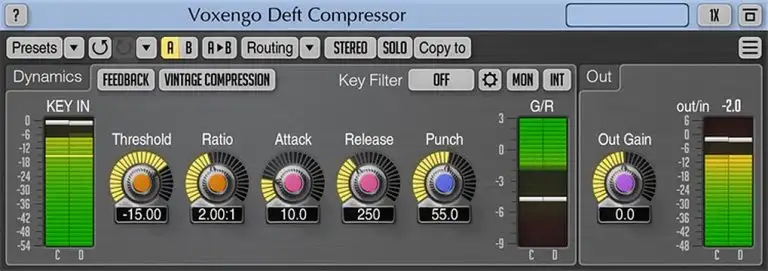 Voxengo Deft Compressor (Win & Mac) preview
