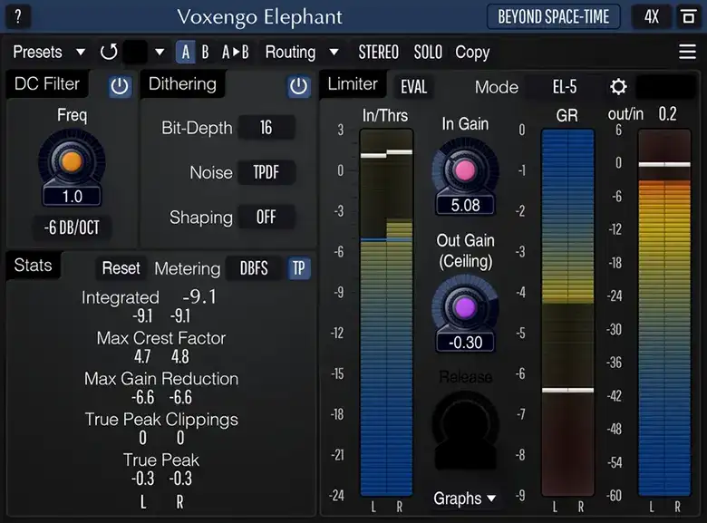 Voxengo Elephant Mastering Limiter [WiN] preview