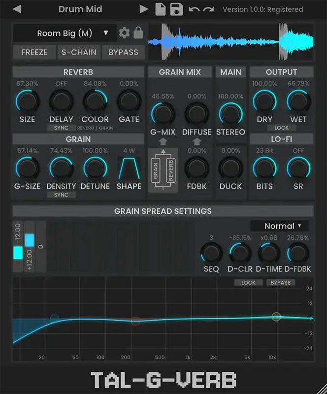 TAL Software TAL-G-Verb [WiN] preview