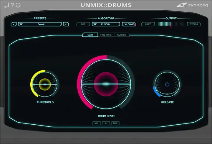Zynaptiq UNMIX::DRUMS [WiN] preview