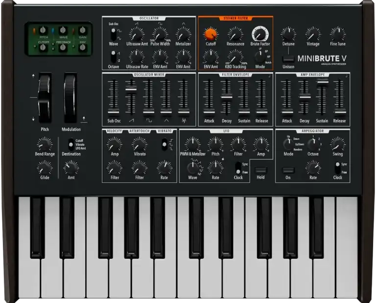 Arturia MiniBrute V [MAC] preview