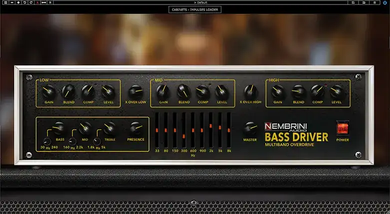 Nembrini Audio Bass Driver Multiband Overdrive Bass Amplifier [WiN] preview