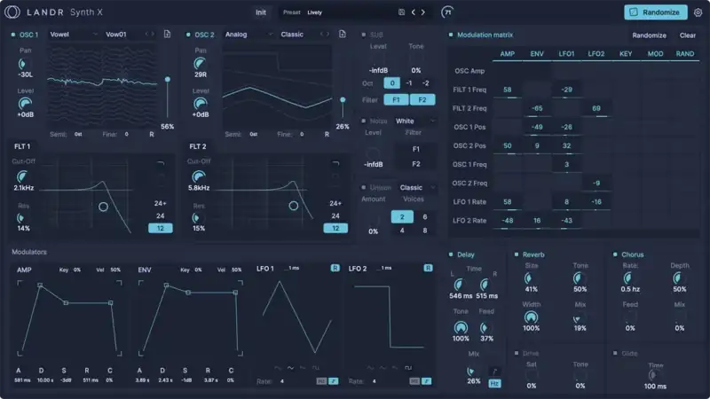 LANDR Synth X v1.0.38 [WiN] preview