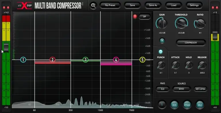 aiXdsp Multiband Compressor [WiN] preview