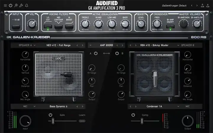 Audified GK Amplification 3 Pro [WiN] preview