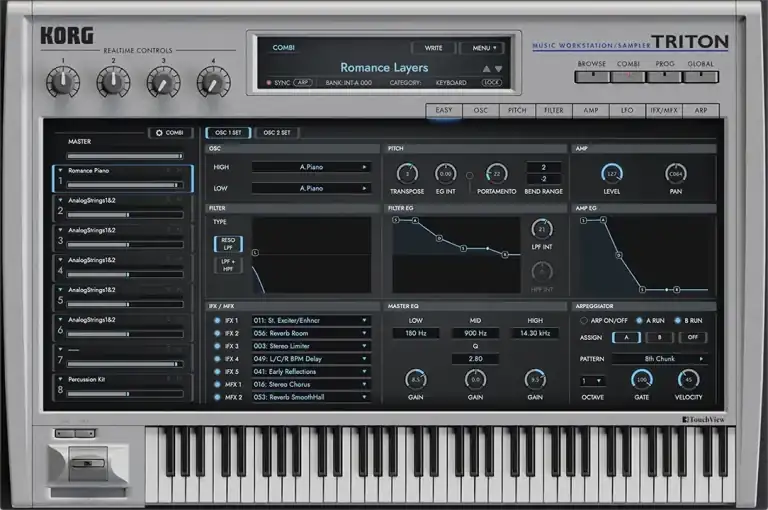 KORG TRITON v1.4.1 [WiN-MAC] preview