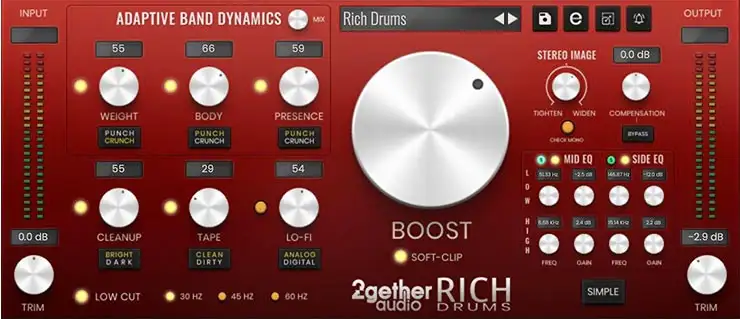 2getheraudio RICH Drums [WiN] preview