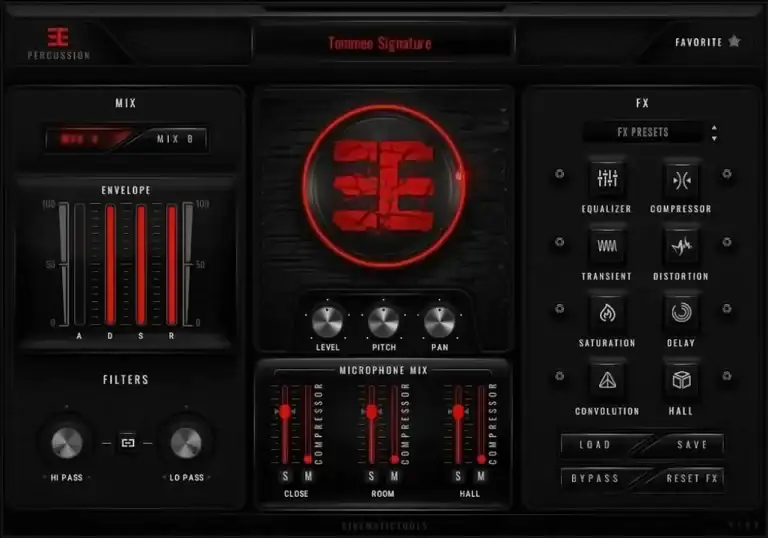 Cinematic Tools Tommee Profitt Percussion [KONTAKT] preview