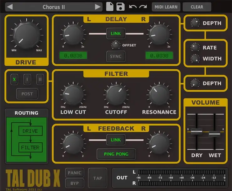TAL Software TAL-Dub-X [WiN-OSX-LiN] preview