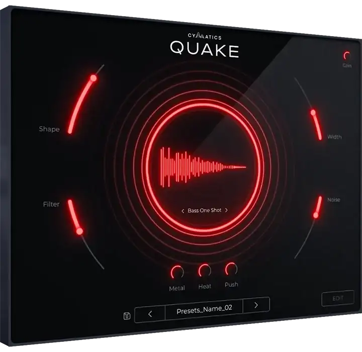 Cymatics QUAKE Bass Engine [WiN-MAC] preview