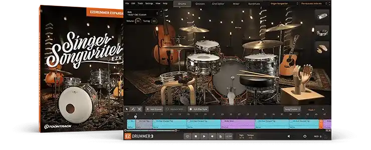 Toontrack Singer-Songwriter EZX (SOUNDBANK) [WiN-OSX] preview