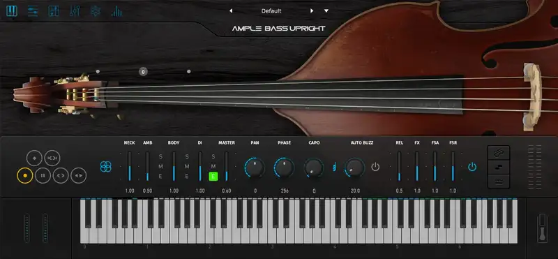 Ample Sound Ample Bass Upright III v3.2.0 (Win & Mac) preview