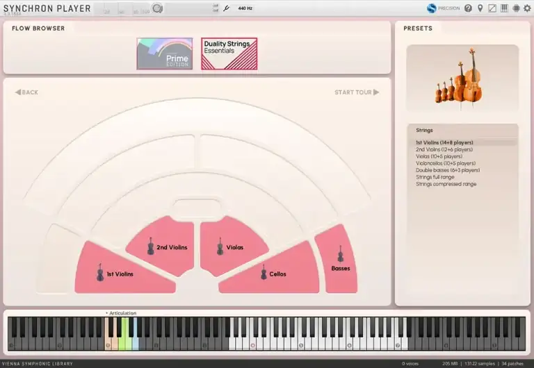 VSL Duality Strings Essentials [Synchron Player] preview