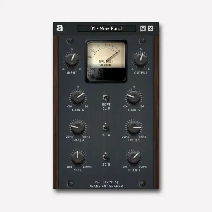 Audiority TS-1 Transient Shaper [WiN-OSX] preview
