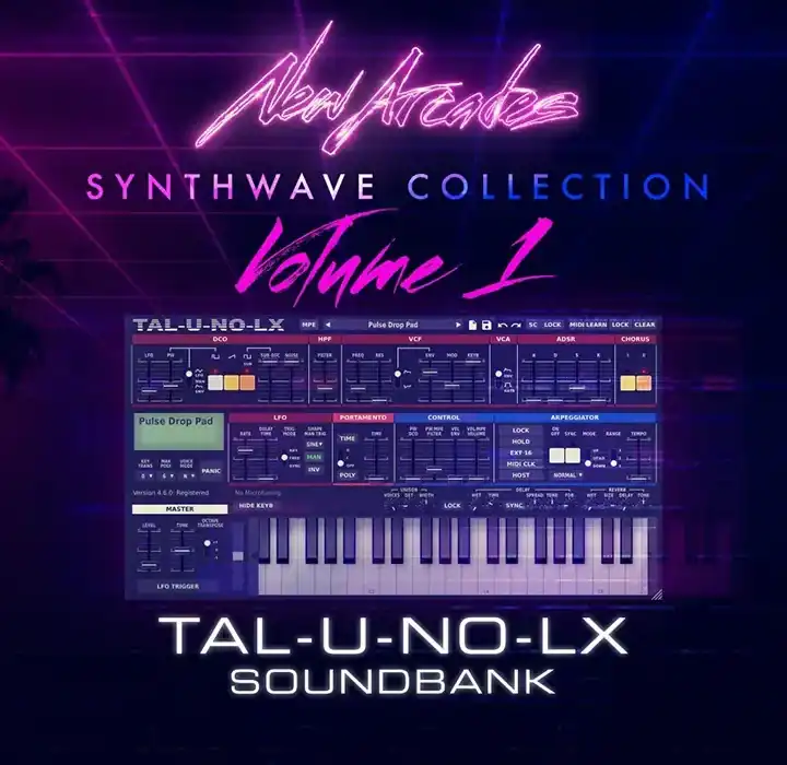 New Arcades Synthwave Collection Vol. 1 [TAL-U-NO-LX Presets] preview