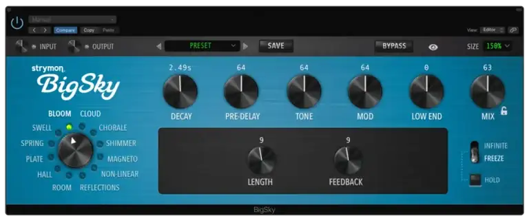 Strymon BigSky Plugin v1.3.2 [WiN] preview