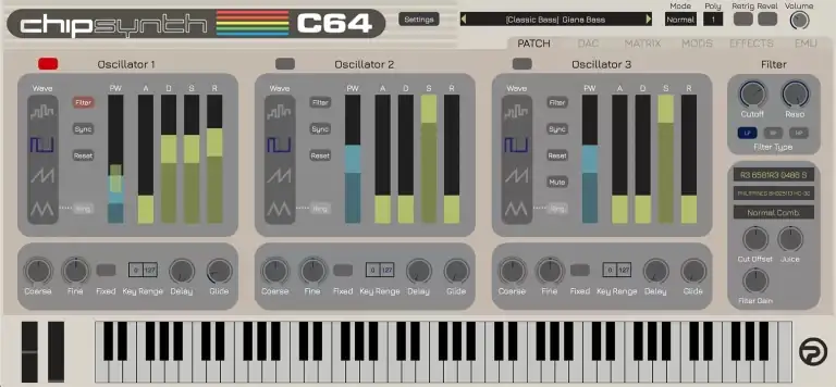Plogue Chipsynth C64 [WiN] preview