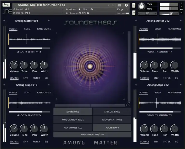 Soundethers Among Matter [KONTAKT] preview