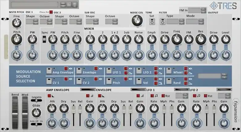Reason RE Tres Mono Synth [WiN] preview