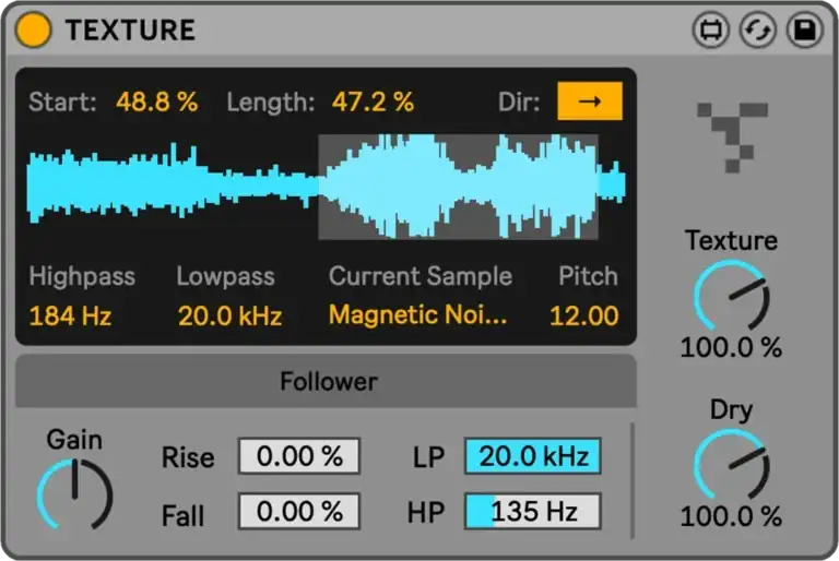 ELPHNT TEXTURE [Max for Live] preview
