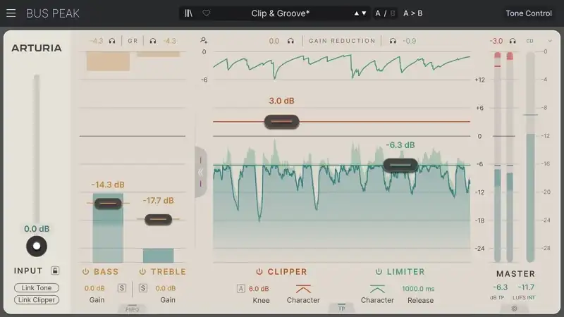 Arturia Bus PEAK [MAC] preview