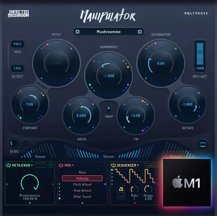 Polyverse Infected Mushroom Manipulator v1.4.7 [OSX] preview