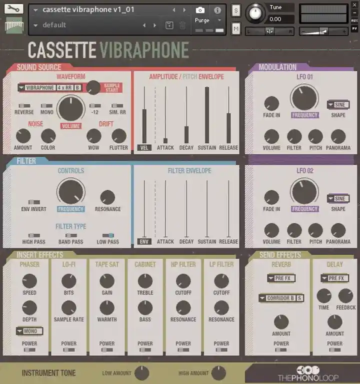 ThePhonoLoop Cassette Vibraphone [KONTAKT] preview